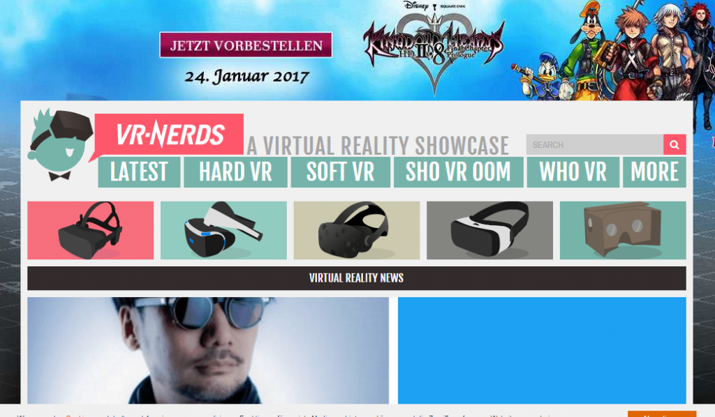 VR Nerds - Best Virtual Reality Websites